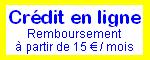 Cr�dits en ligne !
